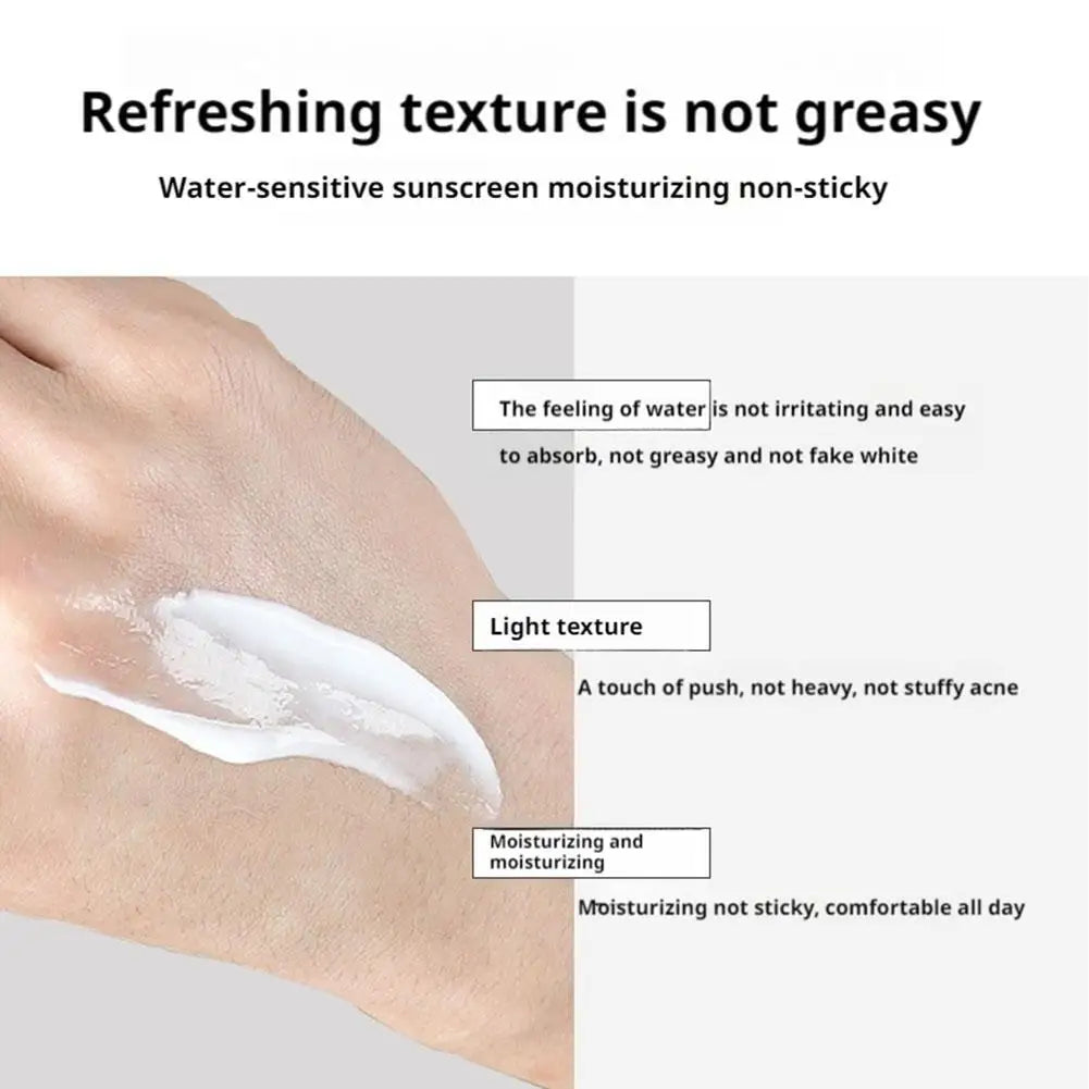 Men'S Sunscreen for Face Neck Body Solar Blocker for Men Protector Solar UV Protection Moisturizing Man Sun Cream 40G/50G
