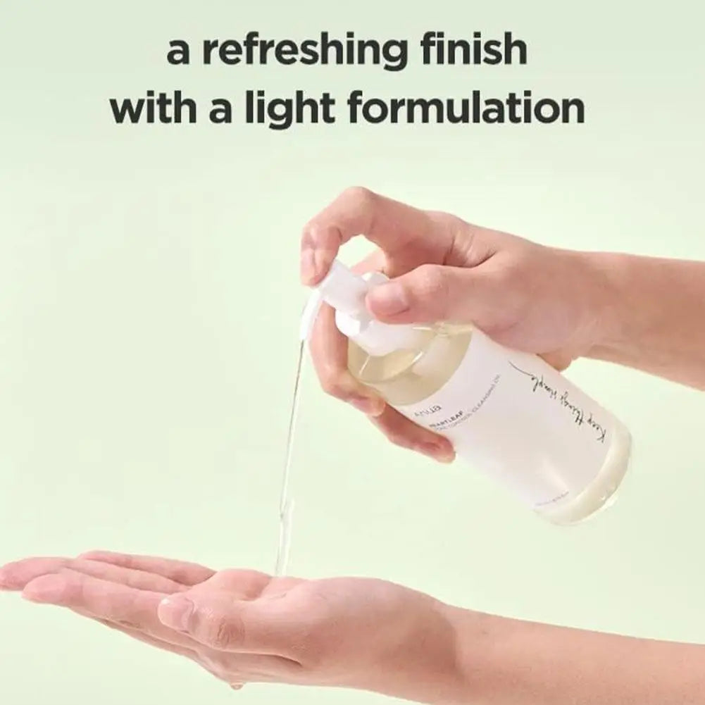 Heartleaf Pore Control Cleansing Oil Pore Control and Black Point Removal Korean Facial Cleanser Ideal for Daily Use 2025