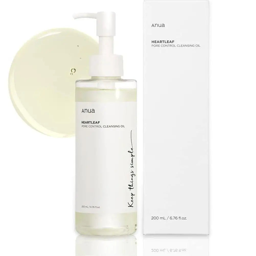Heartleaf Pore Control Cleansing Oil Pore Control and Black Point Removal Korean Facial Cleanser Ideal for Daily Use 2025