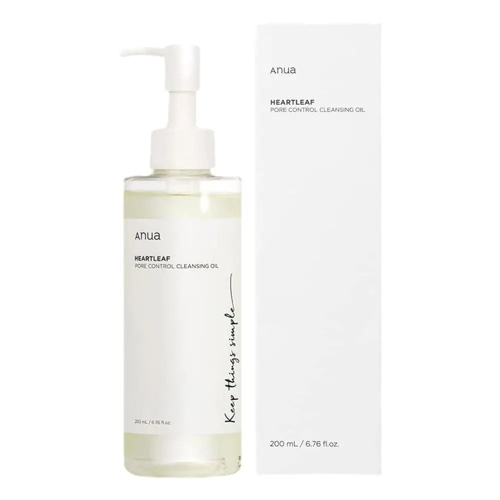 Heartleaf Pore Control Cleansing Oil Pore Control and Black Point Removal Korean Facial Cleanser Ideal for Daily Use 2025