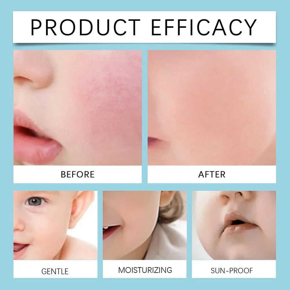 Kids SPF 50 Sunscreen Stick UV Isolation Safe Sun Cream for Children Baby Lightweight Water Resistant Moisturizing Sunscreen